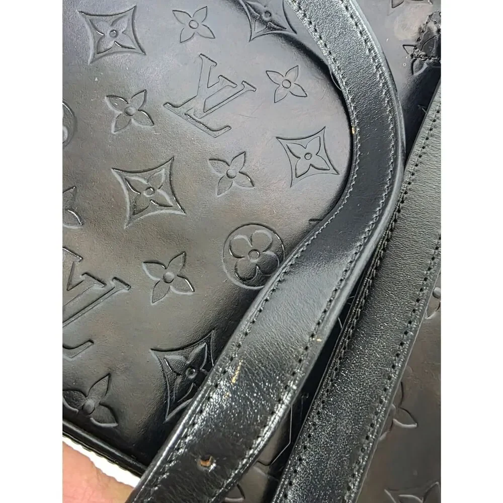 Louis Vuitton Monogram Vernis Dyed Backpack Black